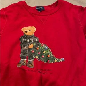 Polo Bear Sweater sz7